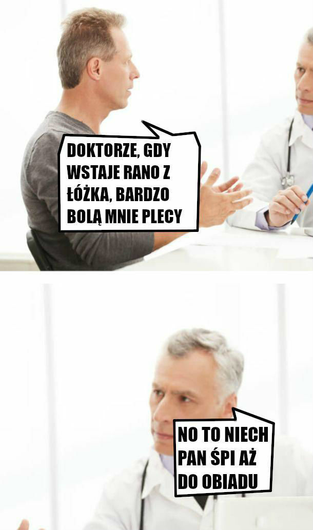 Rano bolą mnie plecy
