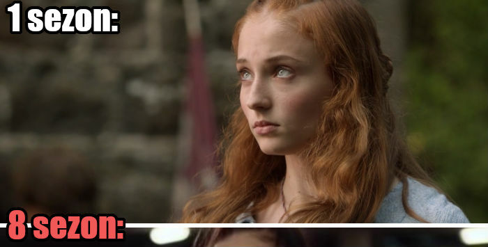 Ewolucja Sansy Stark