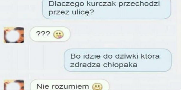Dlaczego kurczak przechodzi przez ulicę?