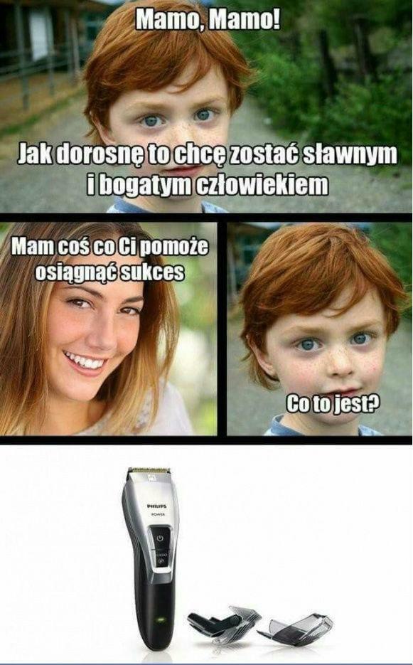 Jak rudy może osiągnąć sukces?