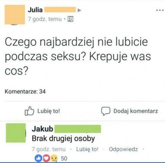 To faktycznie może być krępujące