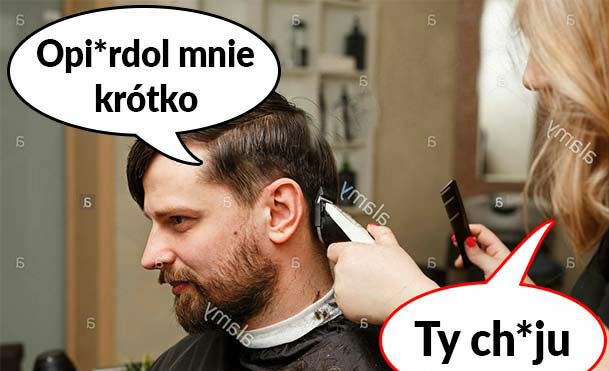 Tymczasem u fryzjera
