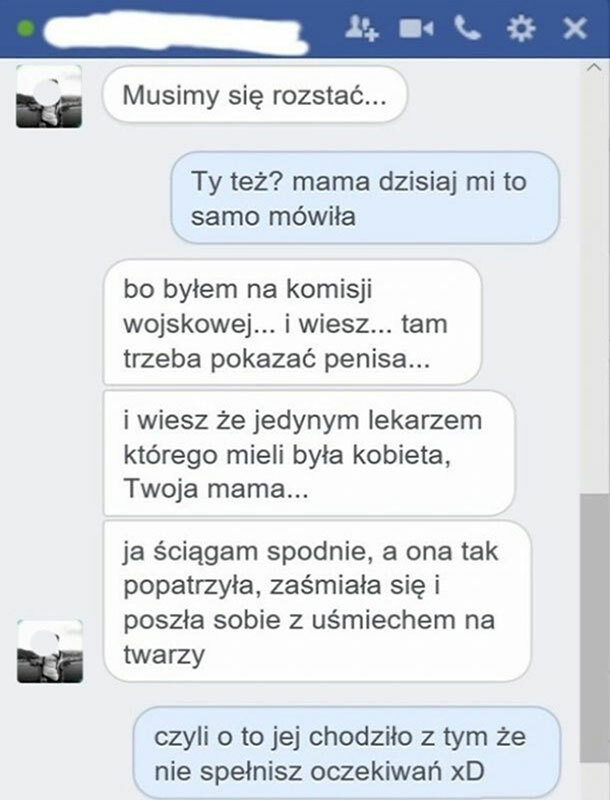 Musimy się rozstać...