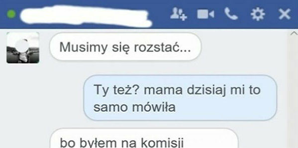 Musimy się rozstać...