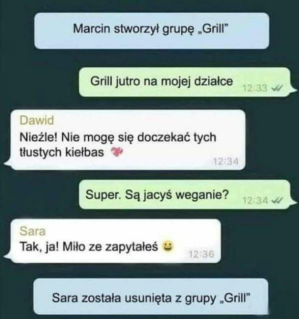 Grill na działce