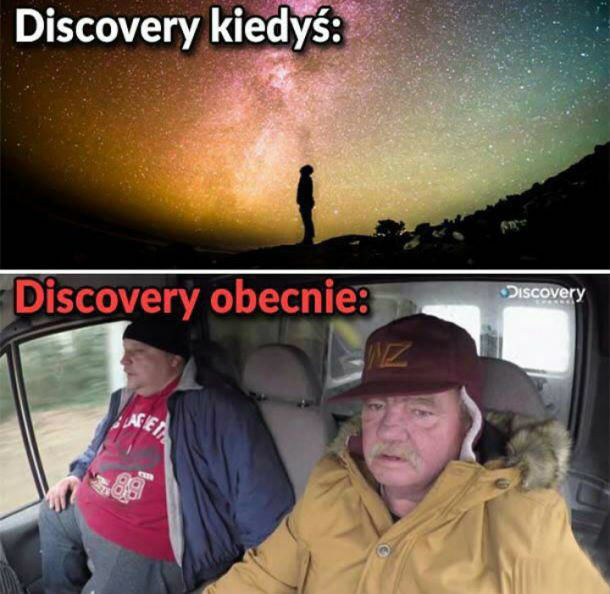 Discovery kiedyś i dziś