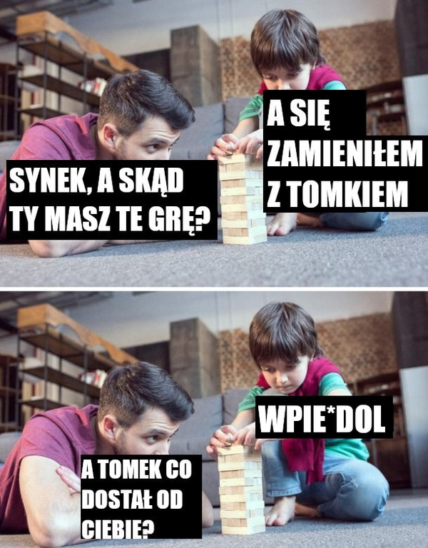 Kiedy synek załatwi grę :D
