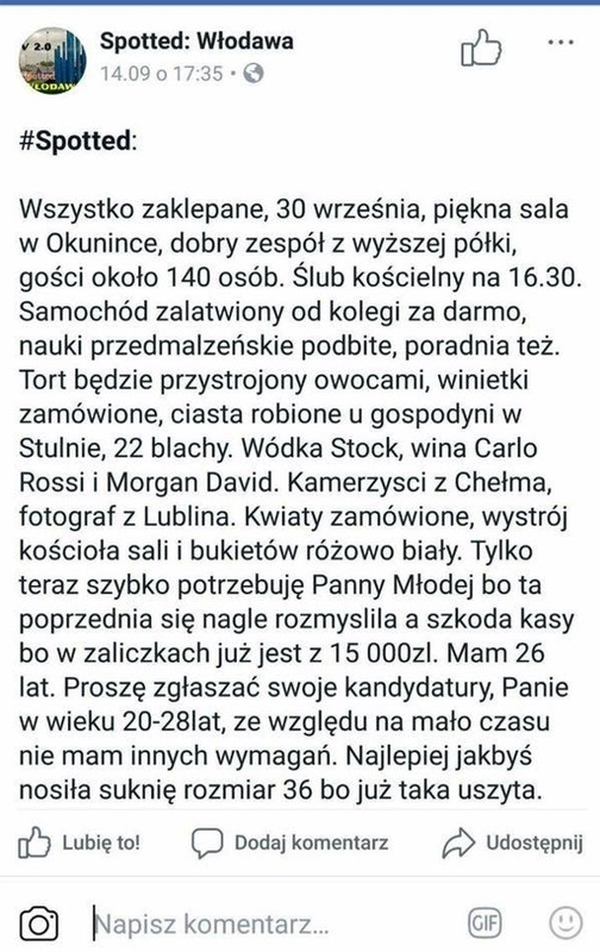 Dziewczyny! Nie przegapcie takiej okazji :D