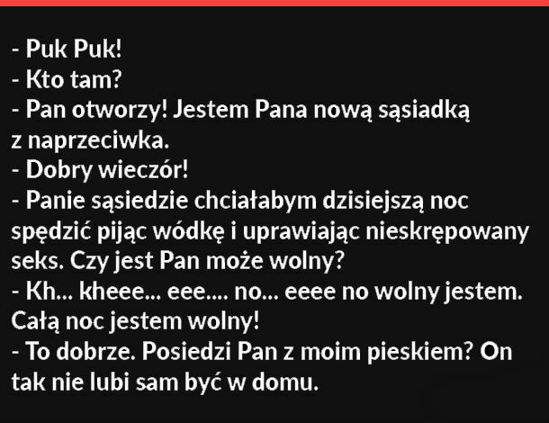 Niegrzeczna sąsiadka :D