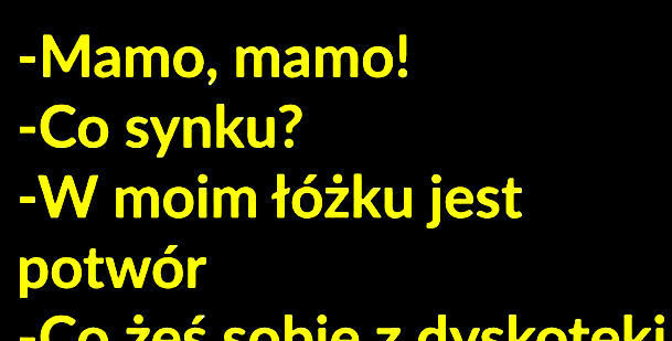 Potwór w łóżku :D