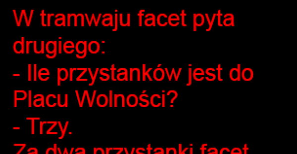 Tymczasem w tramwaju... :D