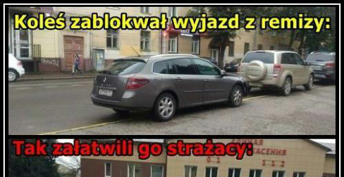 Sroga zemsta strażaków :D
