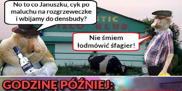 Janusz w densbudzie :O 
