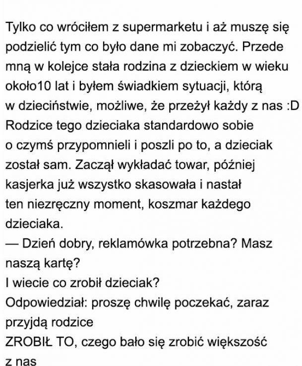 Ten dzieciak to prawdziwy bohater