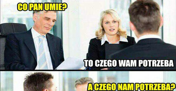 Rozmowa w korpo :D