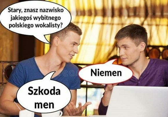 Wybitny polski wokalista :D