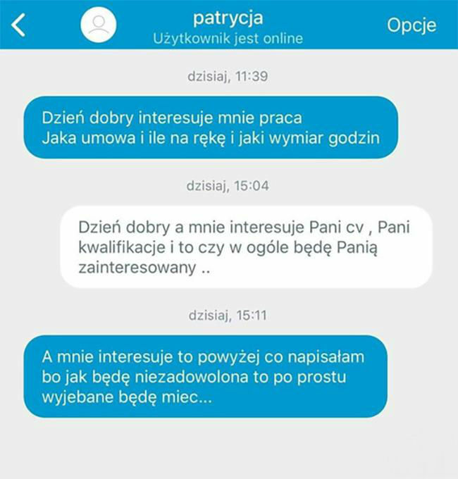 Rynek pracownika :D 