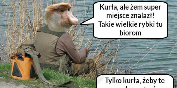 Janusz na łowisku