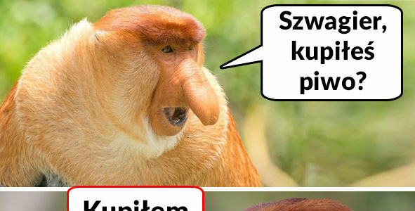 Szwagier i piwko :D