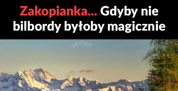 A mogłoby być tak pięknie...