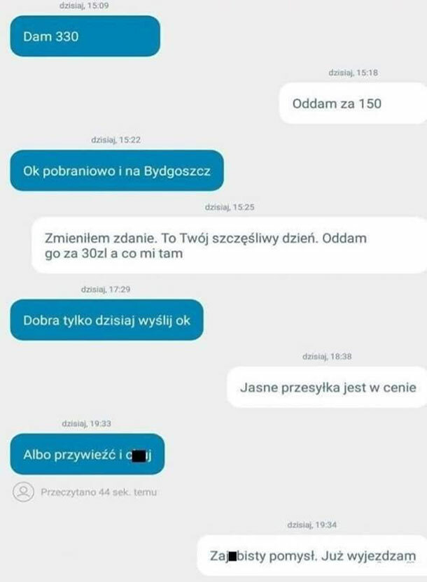 Pozytywny sprzedający :D 