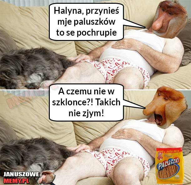 Janusz na kanapie :D 