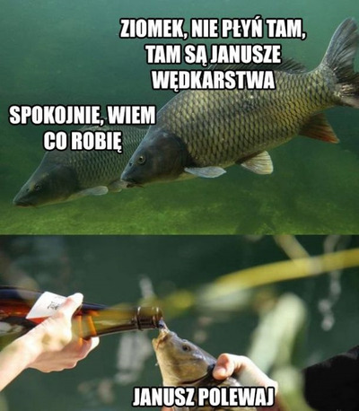 Janusze wędkarstwa :D 