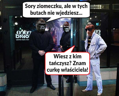 W tych butach nie wejdziesz
