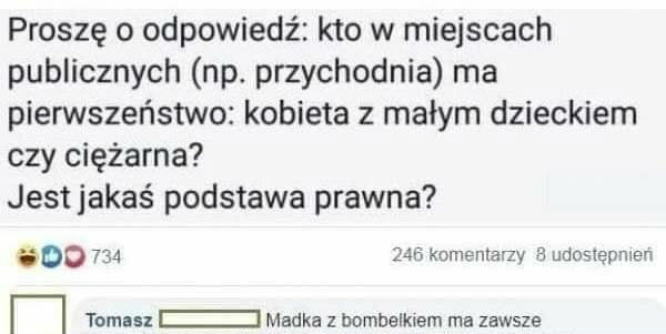 Pierwszeństwo :D 