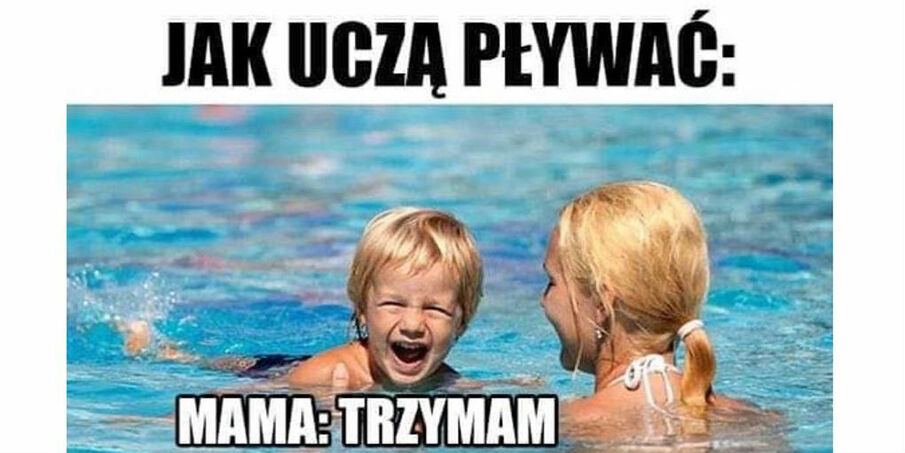 Nauka pływania :D