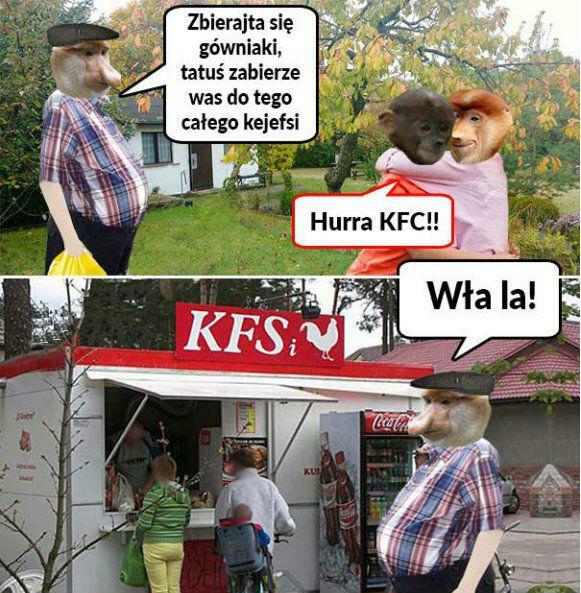 Wycieczka do KFC na Dzień Dziecka :D