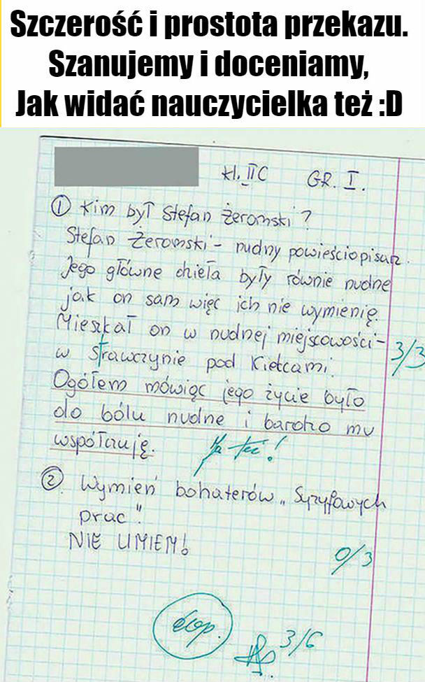 Szczery przekaz. Dzieciak wygrał :D