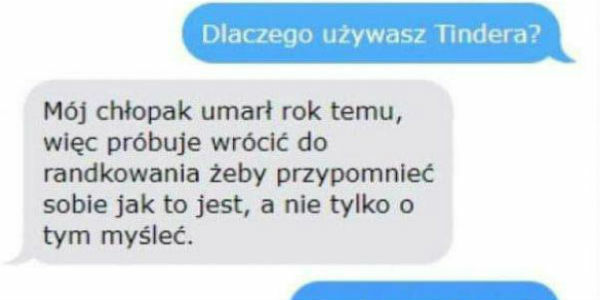 Używanie tindera