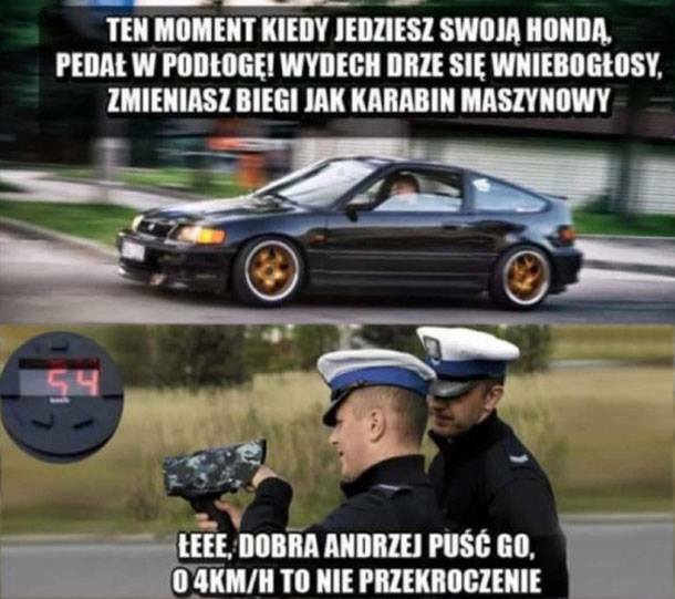 Najpiękniejszy moment w Hondzie 