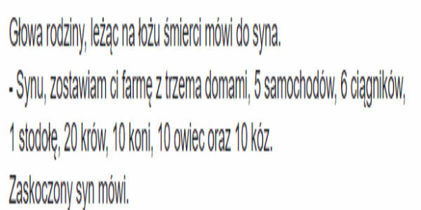 Ogromny spadek