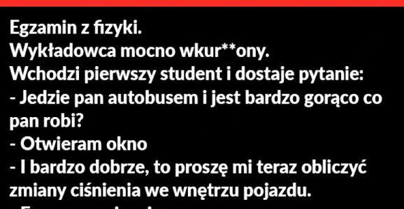 Egzamin z fizyki :D