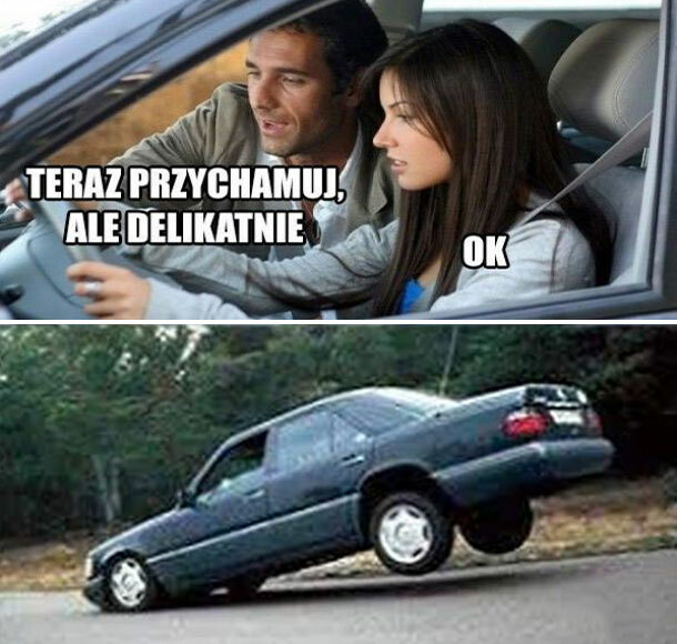 Laska za kółkiem