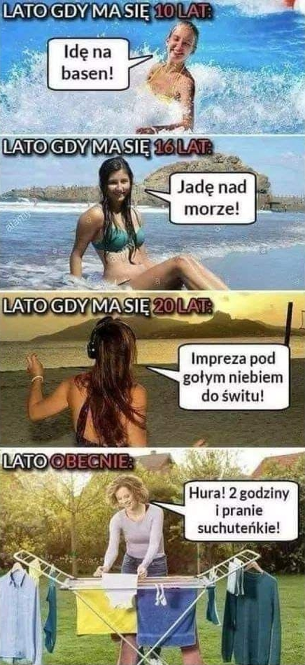 Lato w różnym wieku :D