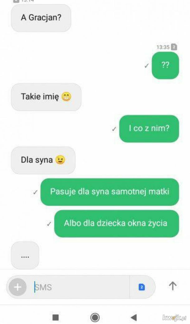 Imię dla syna XDDD
