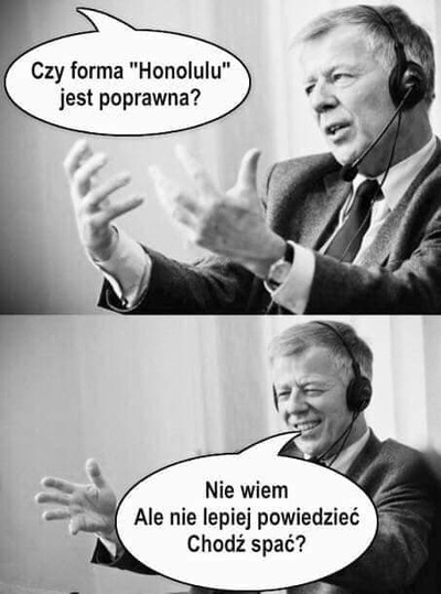 Czy forma Honolulu jest poprawna? 