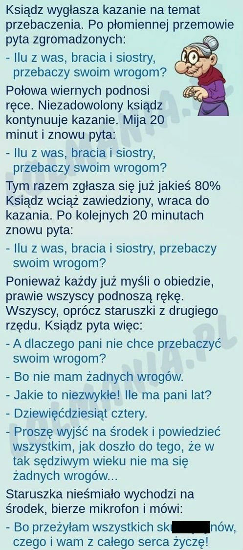 Lekcja przebaczania :D