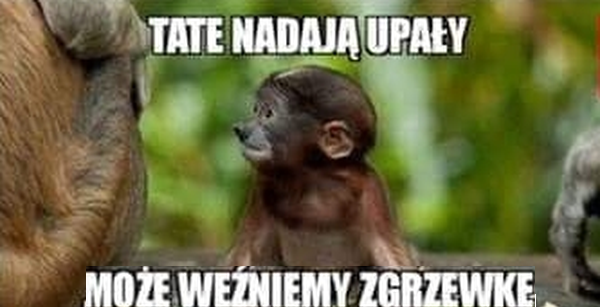 Kiedy przyjdą upały :D