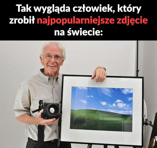 To on zrobił najpopularniejsze zdjęcie na świecie!