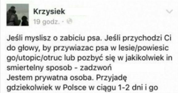 Ogromny szacunek dla Pana Krzysztofa!