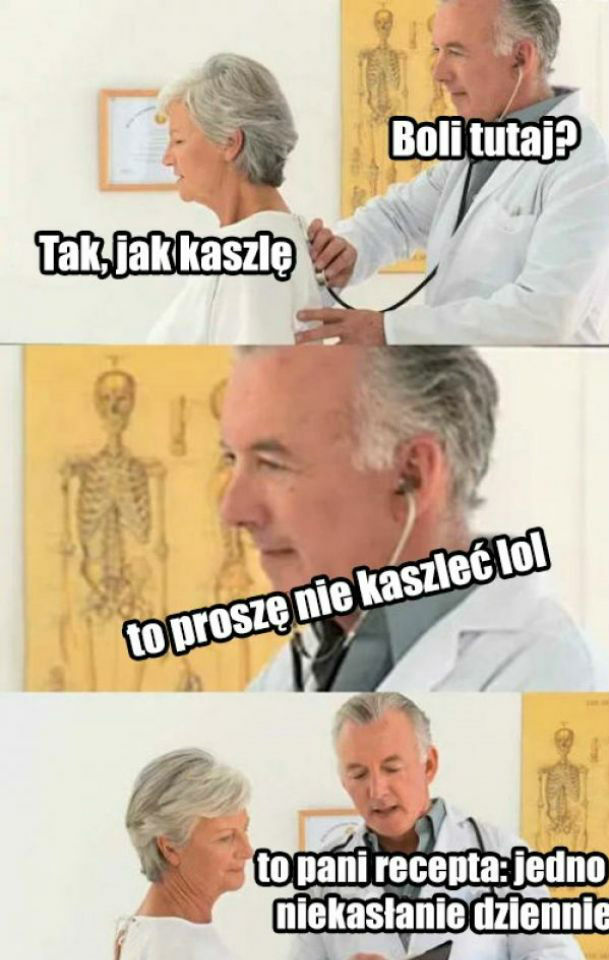 Typowa wizyta u lekarza :D