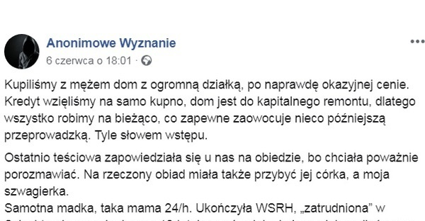 Z taką rodziną to najlepiej na zdjęciu... 