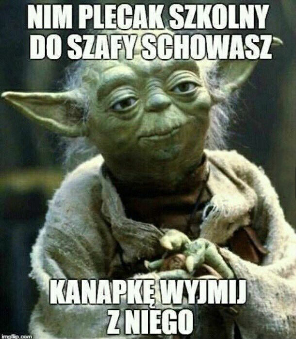 Nim plecak do szafy schowasz :D 