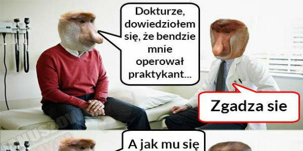 Janusz przed operacją