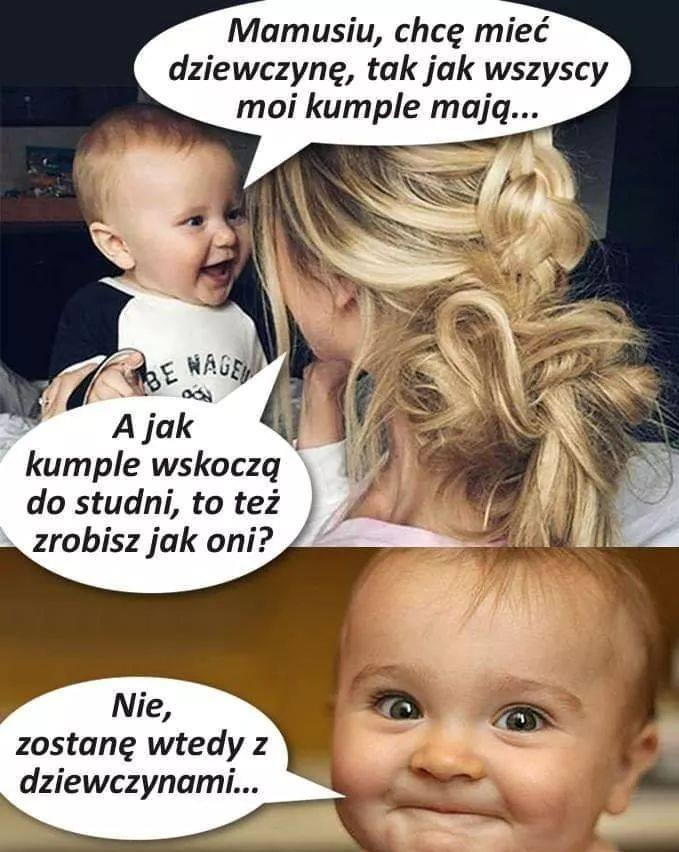 Kiedy dzieciak zamarzy o dziewczynie :D
