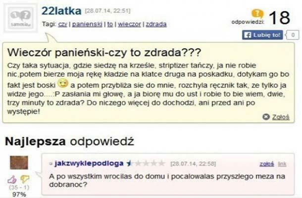 Czy to zdrada? 22 latka pyta :D